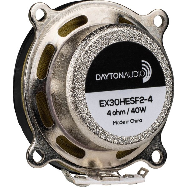 Main product image for Dayton Audio EX30HESF2-4 High Efficiency Steered Flux Interchangeable Hardware Mount Exciter 30mm 40W 4 Ohm295-241